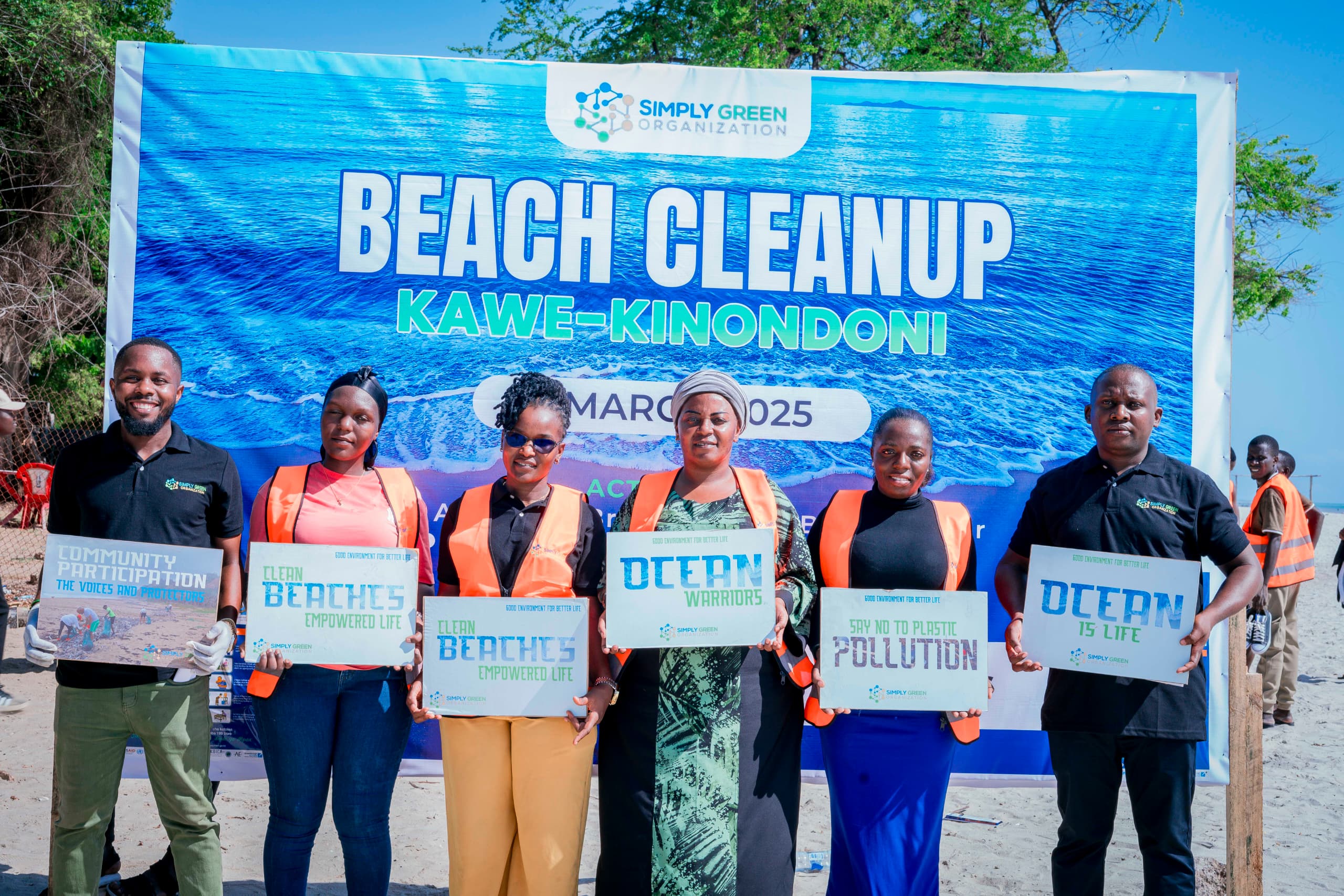 Simply Green’s Kawe Beach Cleanup Featured in Nipashe Magazine!